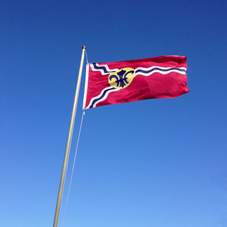 St. Louis City SC Fan Flag (GIF) - All Waving Flags